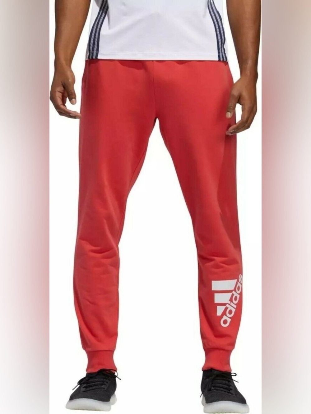 adidas Post Game Light Terry Joggers Men’s Medium Athletic Sweatpants Like New